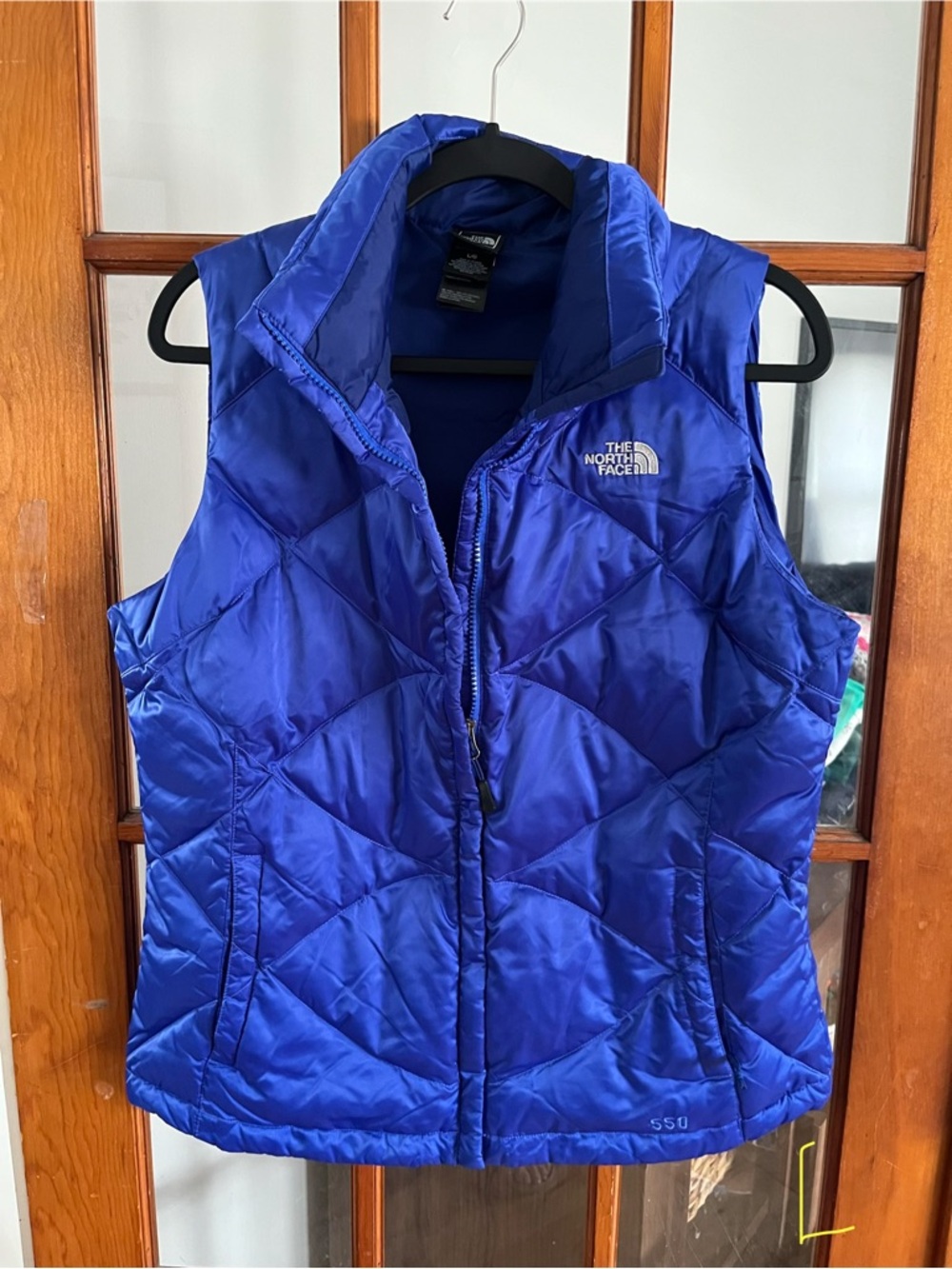 The North Face Women's Royal Blue Quilted Insulated Vest